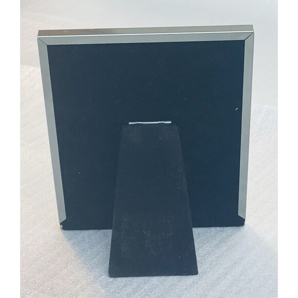 LaVie Chrome Nautical Picture Frame Sailboat Compass Design 3.5x5 w/ Glass - Picture 3 of 10